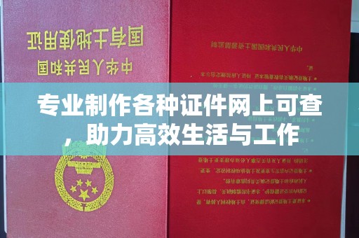 莎车专业制作各种证件网上可查，助力高效生活与工作